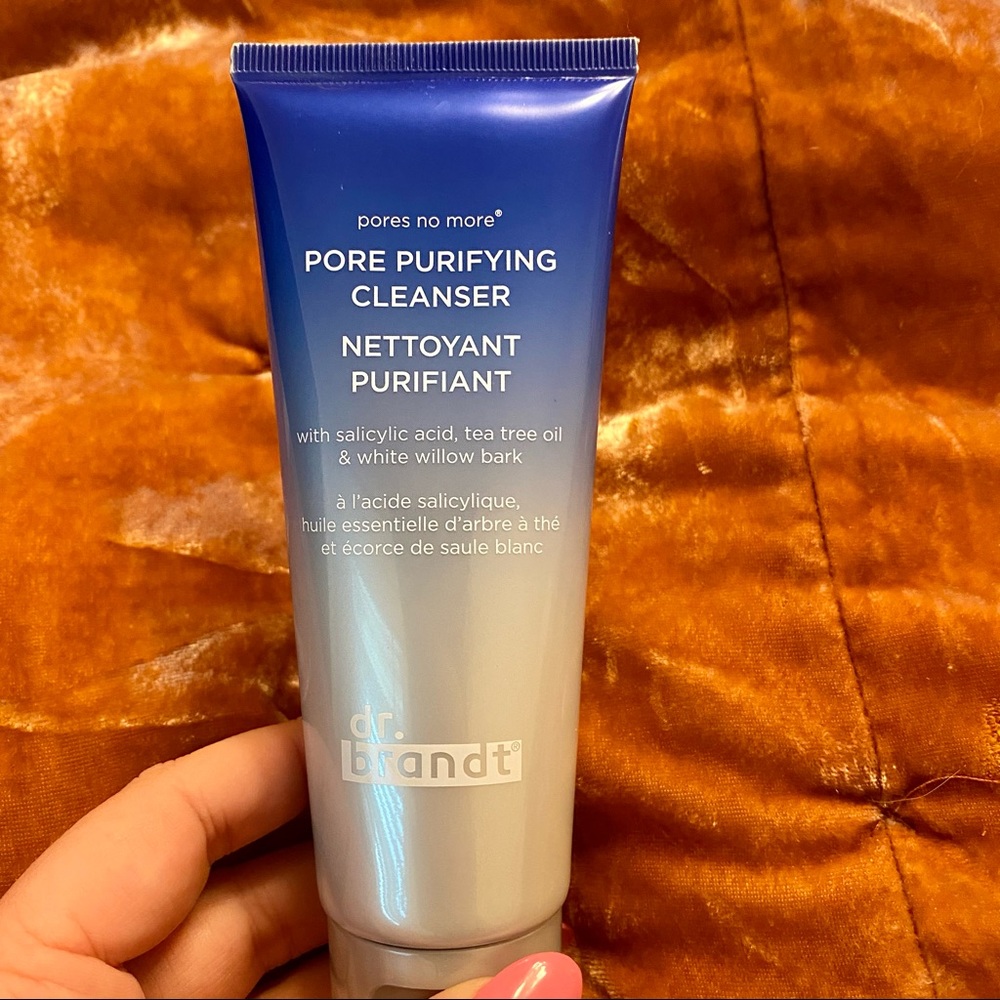 Brand new, unopened Dr Brandt pores no more
PORE PURIFYING CLEANSER